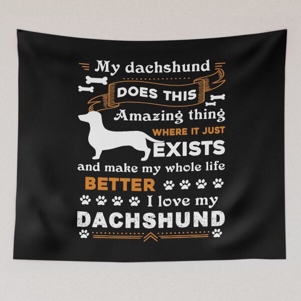 Item preview, Dachshund - I Love My Dachshund designed and sold by UnknownArtistt.