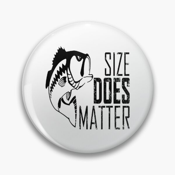 Item preview, Size Does Matter Fish Fishing Fisherman designed and sold by MikamPisung.
