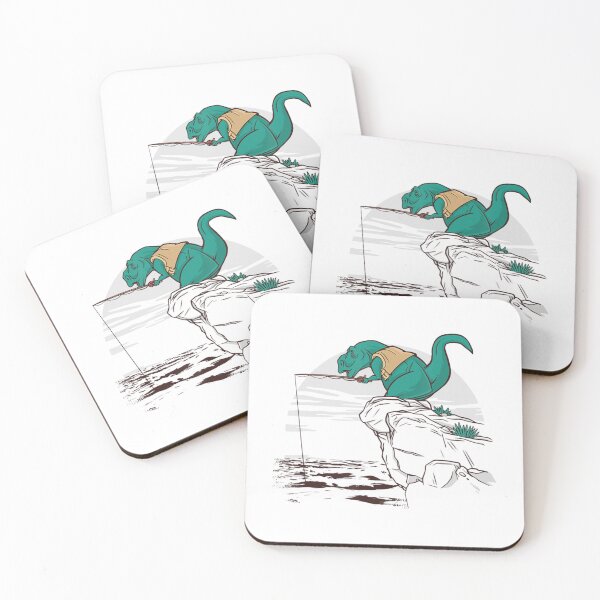 Item preview, T-Rex Traveling While Hiking Camping Fishing In Nature designed and sold by MikamPisung.