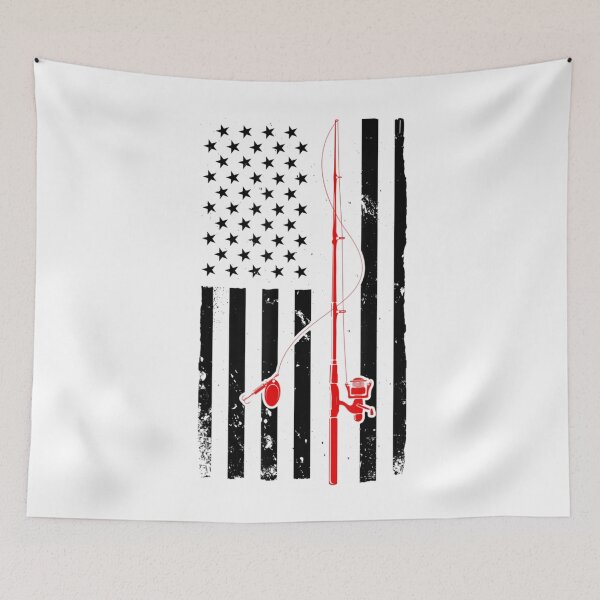 Item preview, Usa Fishing Flag Patriotic Fisherman Fourth Of July designed and sold by MikamPisung.