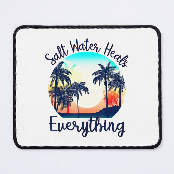 Item preview, Vintage Beach Vacation Saltwater Heals Everything designed and sold by MikamPisung.