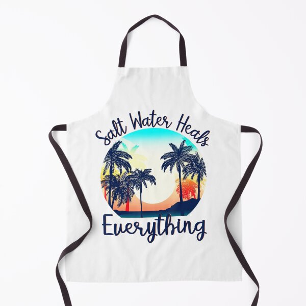 Item preview, Vintage Beach Vacation Saltwater Heals Everything designed and sold by MikamPisung.