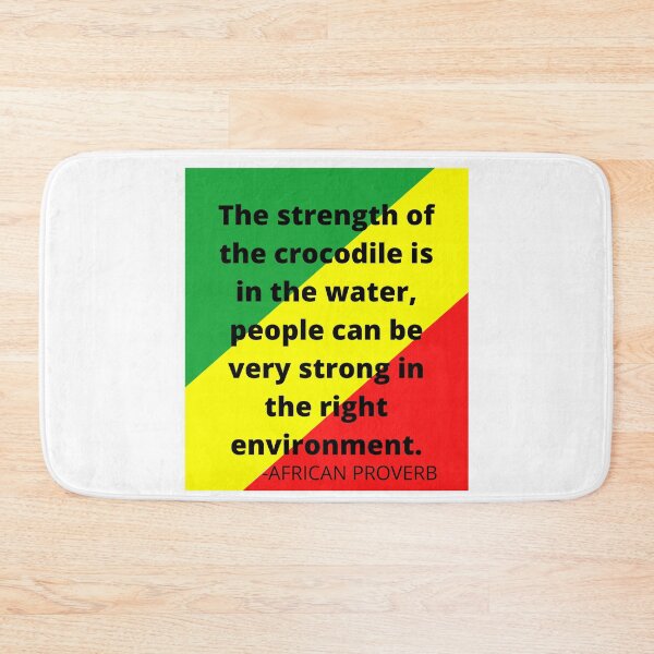 Item preview, African proverb- find strength designed and sold by AfricanProverbs.