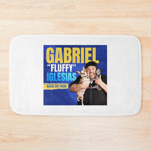 Item preview, fluffy Gabriel Iglesias back designed and sold by hjmilsadbor.