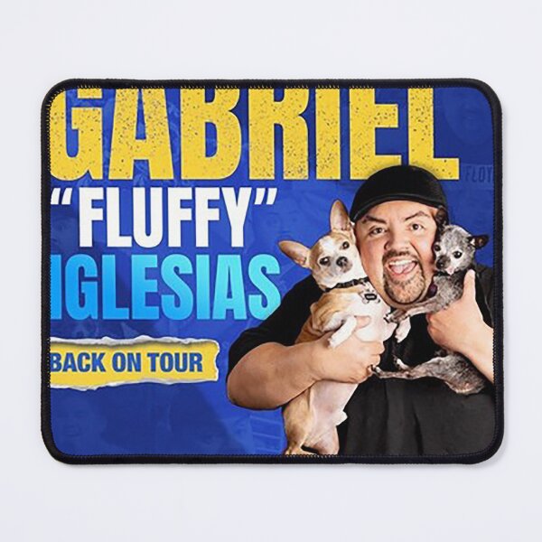 Item preview, fluffy Gabriel Iglesias back designed and sold by hjmilsadbor.