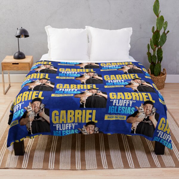 Item preview, fluffy Gabriel Iglesias back designed and sold by hjmilsadbor.