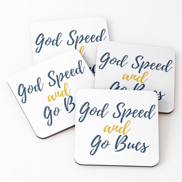 Item preview, God Speed and Go Bucs designed and sold by emily-crabtree.