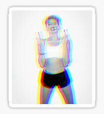 miley cyrus trippy picture Sticker