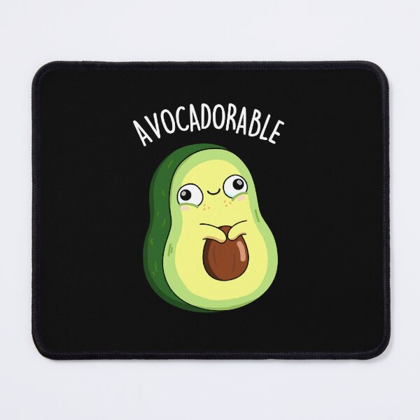 Item preview, Avoc-adorable Funny Avocado Puns (Dark BG) designed and sold by punnybone.
