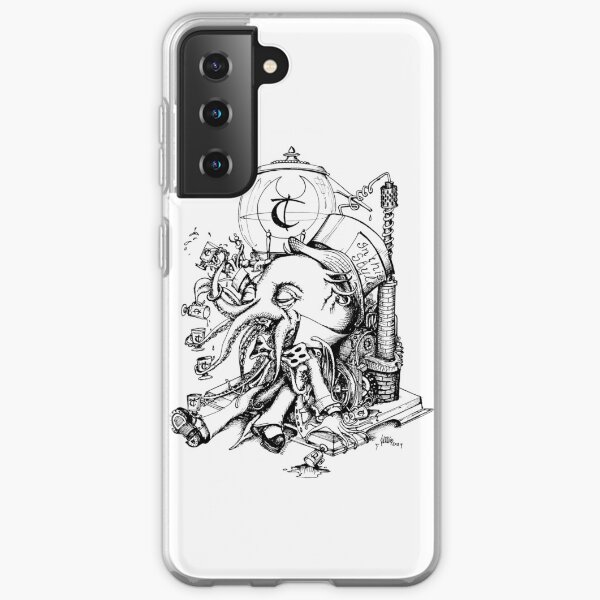 Cthulhu loves Absinthe Tea Samsung Galaxy Soft Case