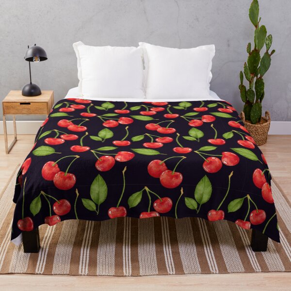 Artikelvorschau, Vintages Kirschmuster Retro - Kirschfrucht-Liebhaber entworfen und verkauft von PatternHome.