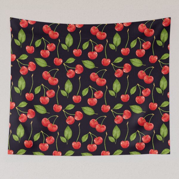 Item preview, Vintage Cherry Pattern Retro - Cherry Fruit Lovers designed and sold by PatternHome.