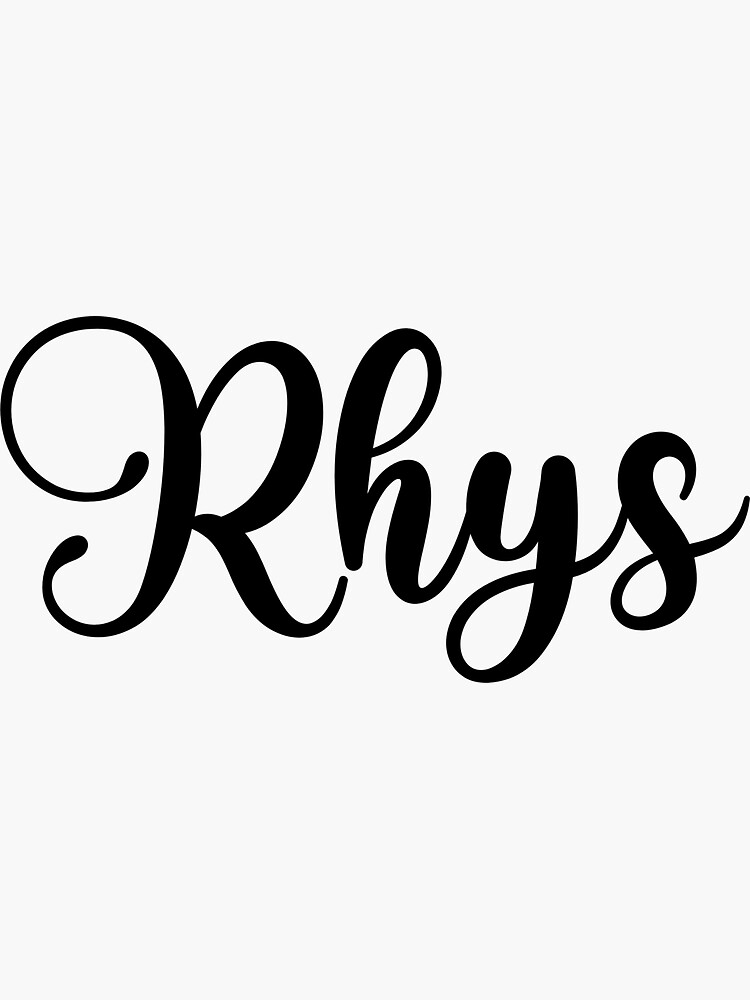 Rhys Stickers for Sale