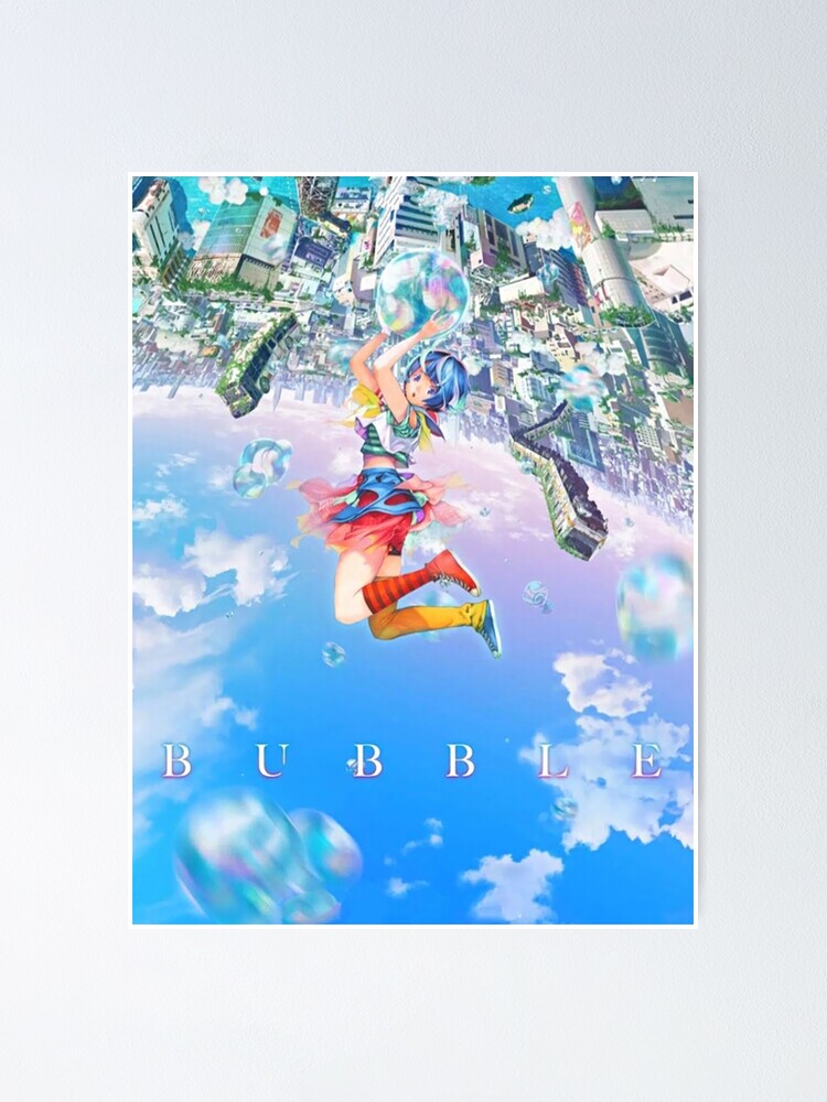 "bubble anime manga love Poster" Poster for Sale by HazelCox Redbubble