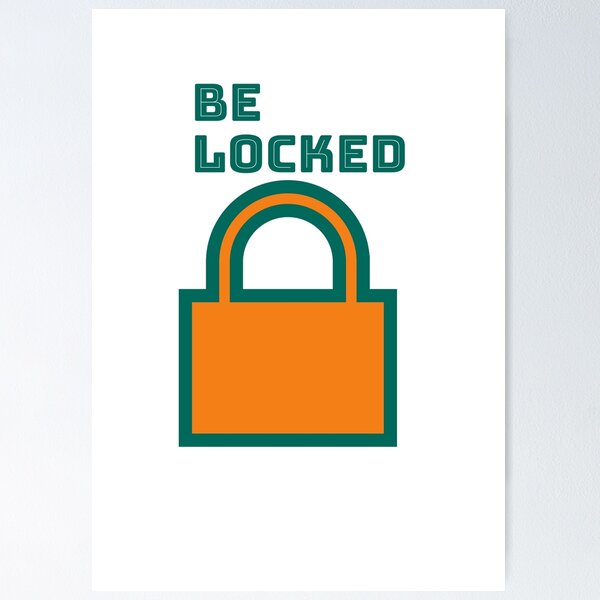 Item preview, be locked lock padlock designed and sold by Murtihapsari.