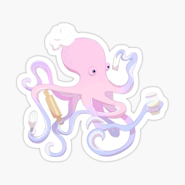 Item preview, Octopus' Kitchen designed and sold by Made by Sophia.