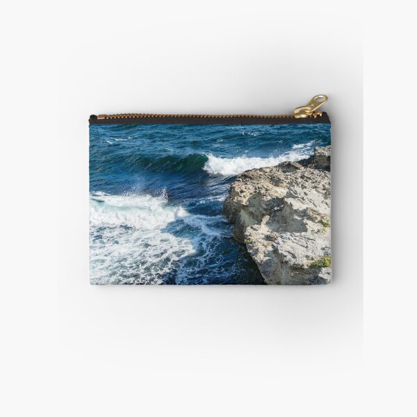 Item preview, Seaside Bliss - Sitting on the Rocks Watching the Rolling Surf designed and sold by Georgia Mizuleva.