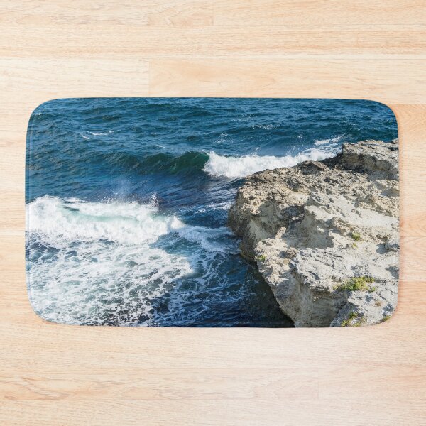 Item preview, Seaside Bliss - Sitting on the Rocks Watching the Rolling Surf designed and sold by Georgia Mizuleva.