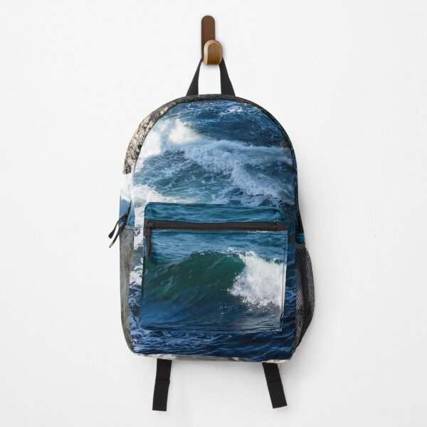 Item preview, Seaside Bliss - Sitting on the Rocks Watching the Rolling Surf designed and sold by Georgia Mizuleva.