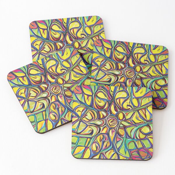 Item preview, Vibrant Life Abstract Digital Paintings designed and sold by ThinkFun! Design.