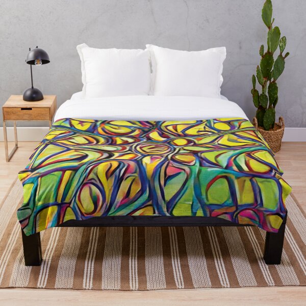 Item preview, Vibrant Life Abstract Digital Paintings designed and sold by ThinkFun! Design.