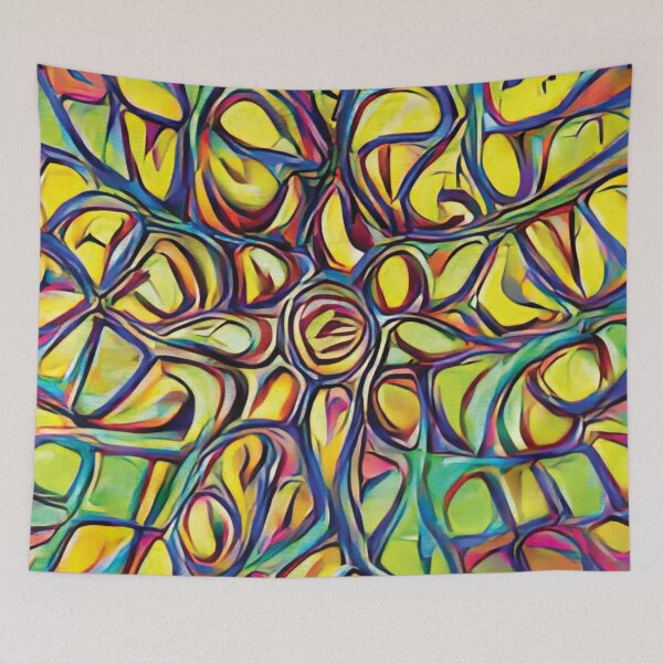 Item preview, Vibrant Life Abstract Digital Paintings designed and sold by ThinkFun! Design.