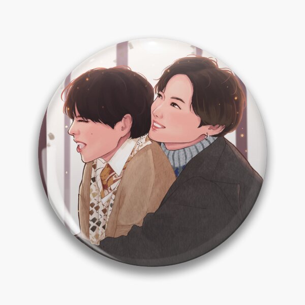 Item preview, Taekook Fanart - Autumn Embrace designed and sold by viioletbloom.