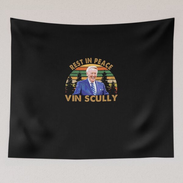 Item preview, Rest In Peace Vin Scully T-Shirt designed and sold by MariettaSue.