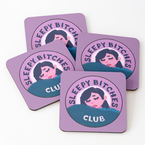 Item preview, Sleepy Bitches Club Color Version designed and sold by somniferink.
