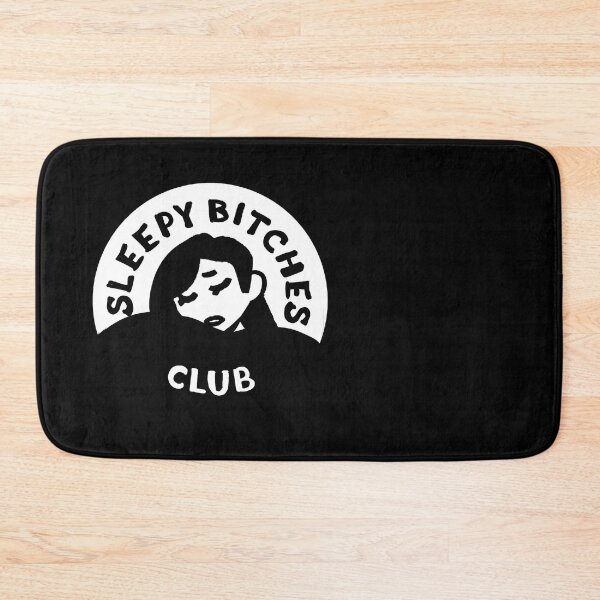 Artikelvorschau, Sleepy Bitches Club Schwarz-Weiß-Version entworfen und verkauft von somniferink.