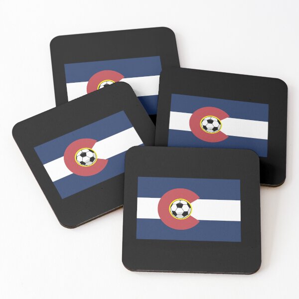 Item preview, Colorado Soccer Flag Sticker designed and sold by taranhb.