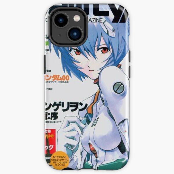 NGE - Rei Ayanami Magazine Cover Poster iPhone Tough Case