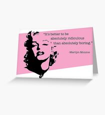 Marilyn Greeting Card