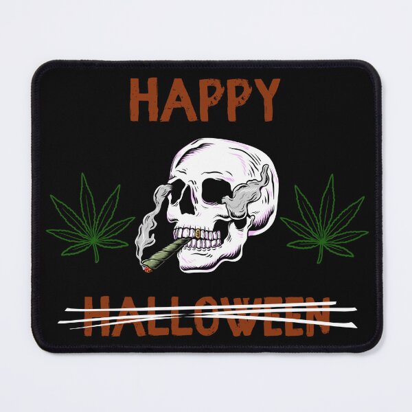 Item preview, Happy Halloween Weed designed and sold by CreativeLevelUp.