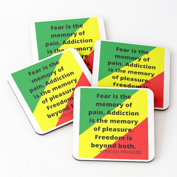 Item preview, African proverb- pain, pleasure, and freedom designed and sold by AfricanProverbs.