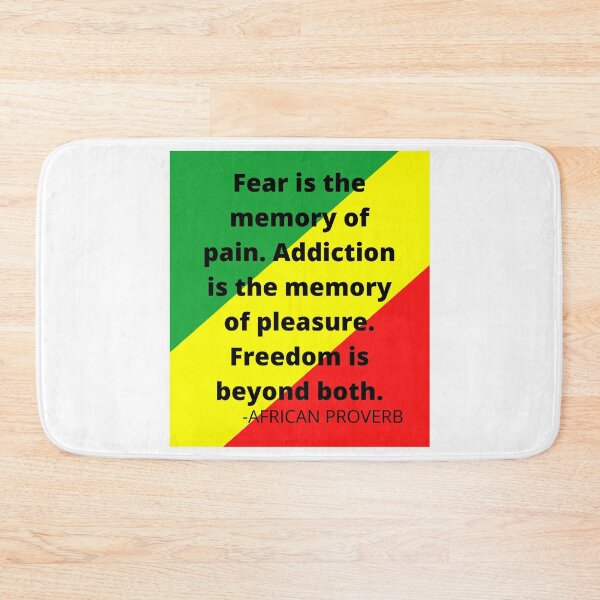 Item preview, African proverb- pain, pleasure, and freedom designed and sold by AfricanProverbs.