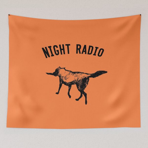 Item preview, Night Radio - Dog, black. designed and sold by nightradio.