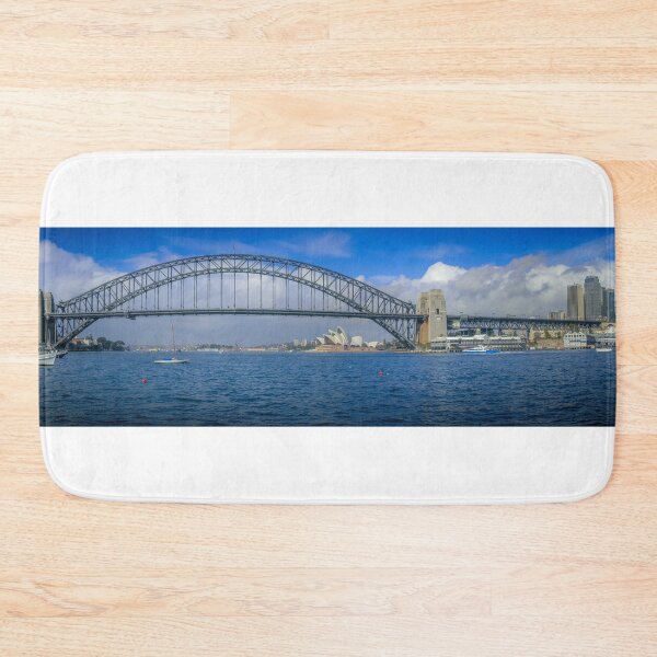 Item preview, Sydney Harbour Bridge panorama designed and sold by Fran Woods.