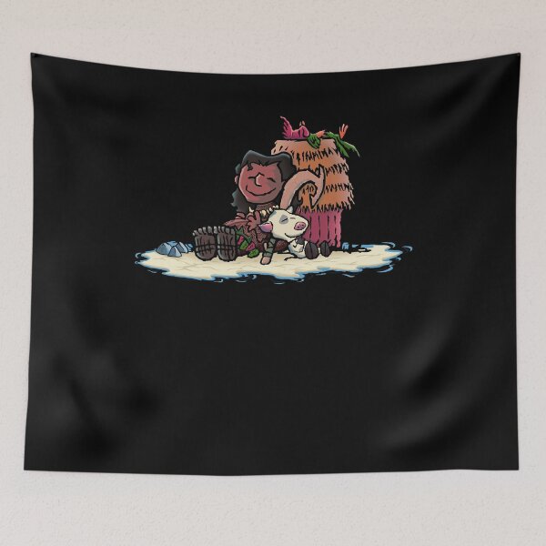 Item preview, Who Loves Basket Charlie Joe Locke Brown Vintage Style designed and sold by JoshuavoceArts.