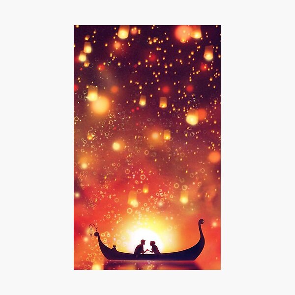 Lantern Themed Design Photographic Print