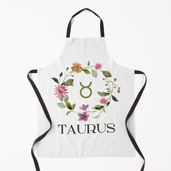 Item preview, Floral Border Taurus Zodiac designed and sold by Hellofriendco.