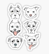 Pittie Pittie Please! Sticker
