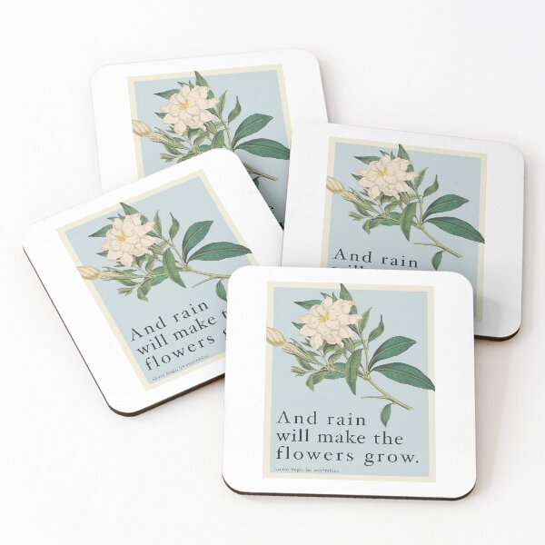 Item preview, Rain Will Make The Flowers Grow - Les Miserables Quote  designed and sold by seandarling.