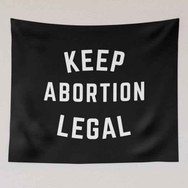 Item preview, Keep Abortion Legal, White Block Letters designed and sold by FerdinachoHert.
