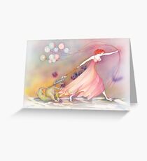 Party Girl Greeting Card