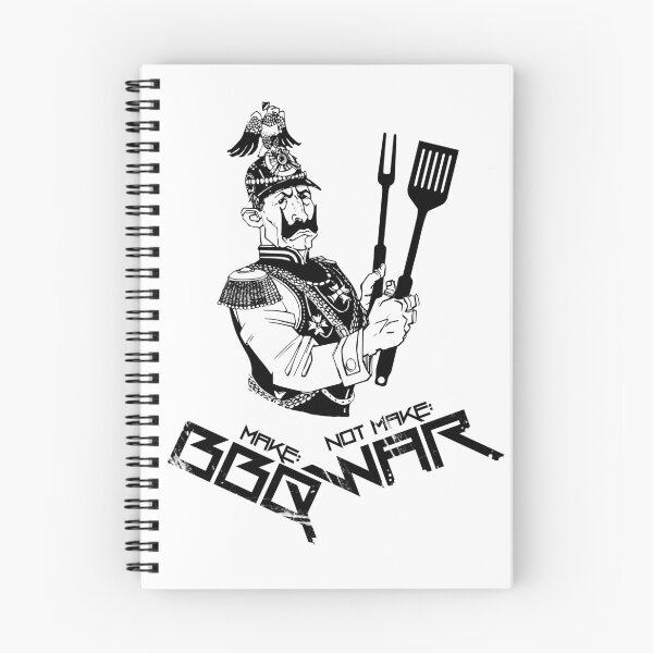 Item preview, Make BBQ Not War Art Design designed and sold by Panda Branda.