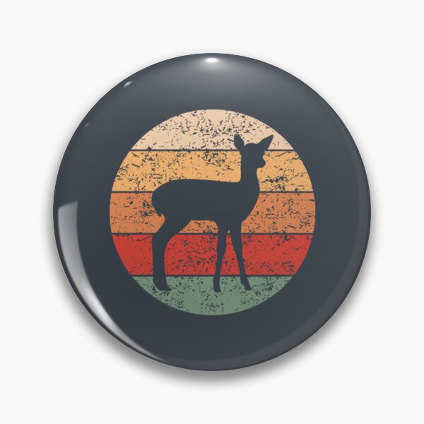 Item preview, Roe Deer Retro Forest Animal Lovers Gift designed and sold by FerdinachoHert.