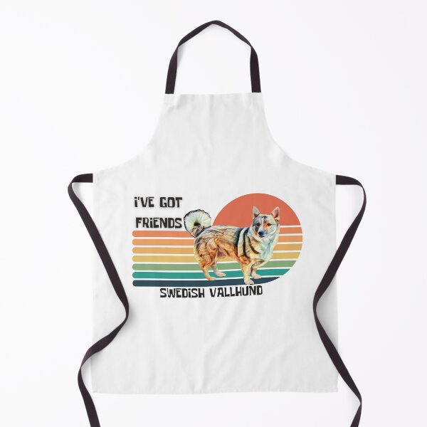 Item preview, I've got friends swedish vallhund Retro design designed and sold by AeroPlanet247.