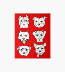 Pittie Pittie Please! Art Board Print