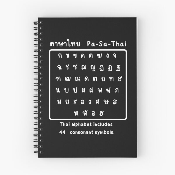 Item preview, Thai Alphabet (W) #0044 designed and sold by WittyIdeate.